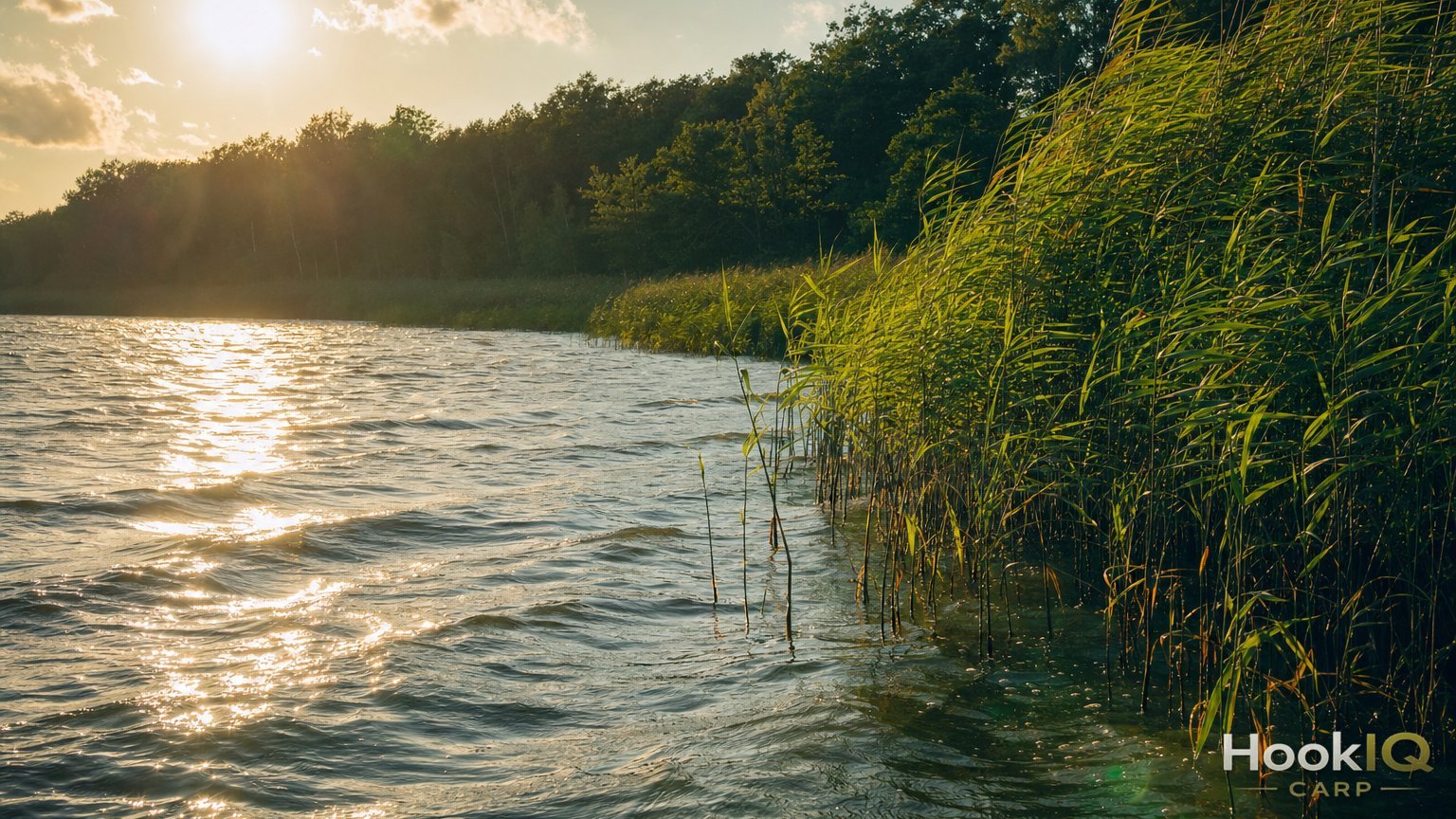 Hochsommer-Karpfen im August: sauerstoffreiche Windkanten und die kühle Sprungschicht