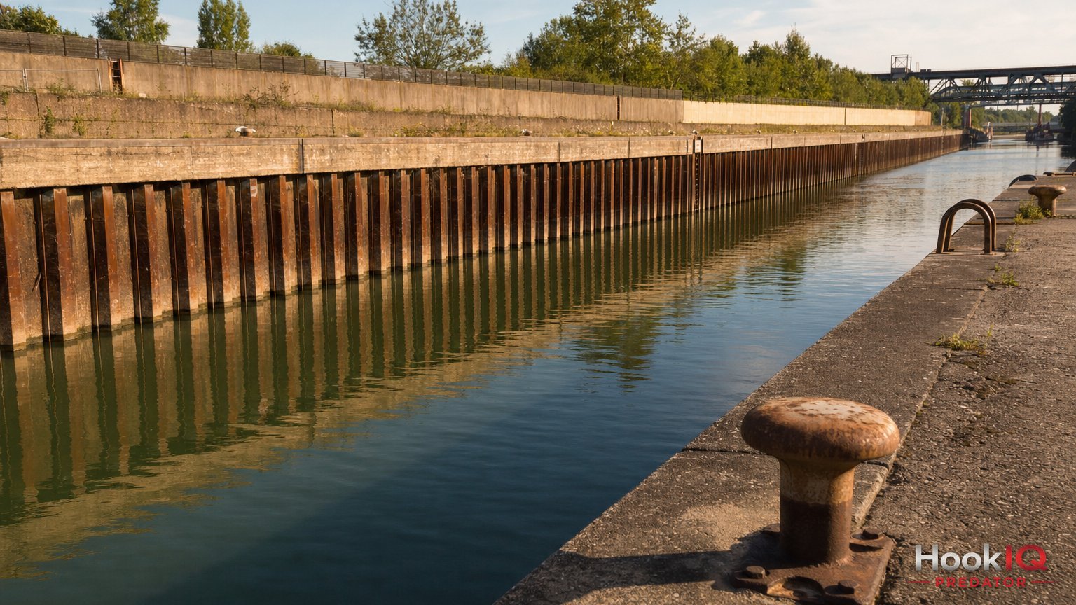 Barsch im Rhein-Herne-Kanal: Streetfishing an den Kaimauern