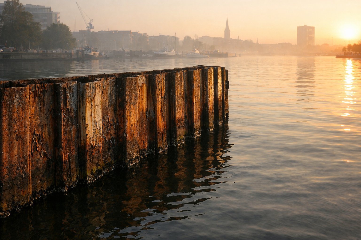 Barsch Streetfishing an der Spundwand: Creature Baits im Frühjahr